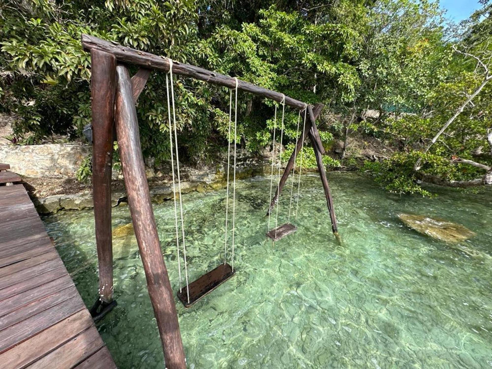 Cabaña Sofía Bacalar Exterior foto