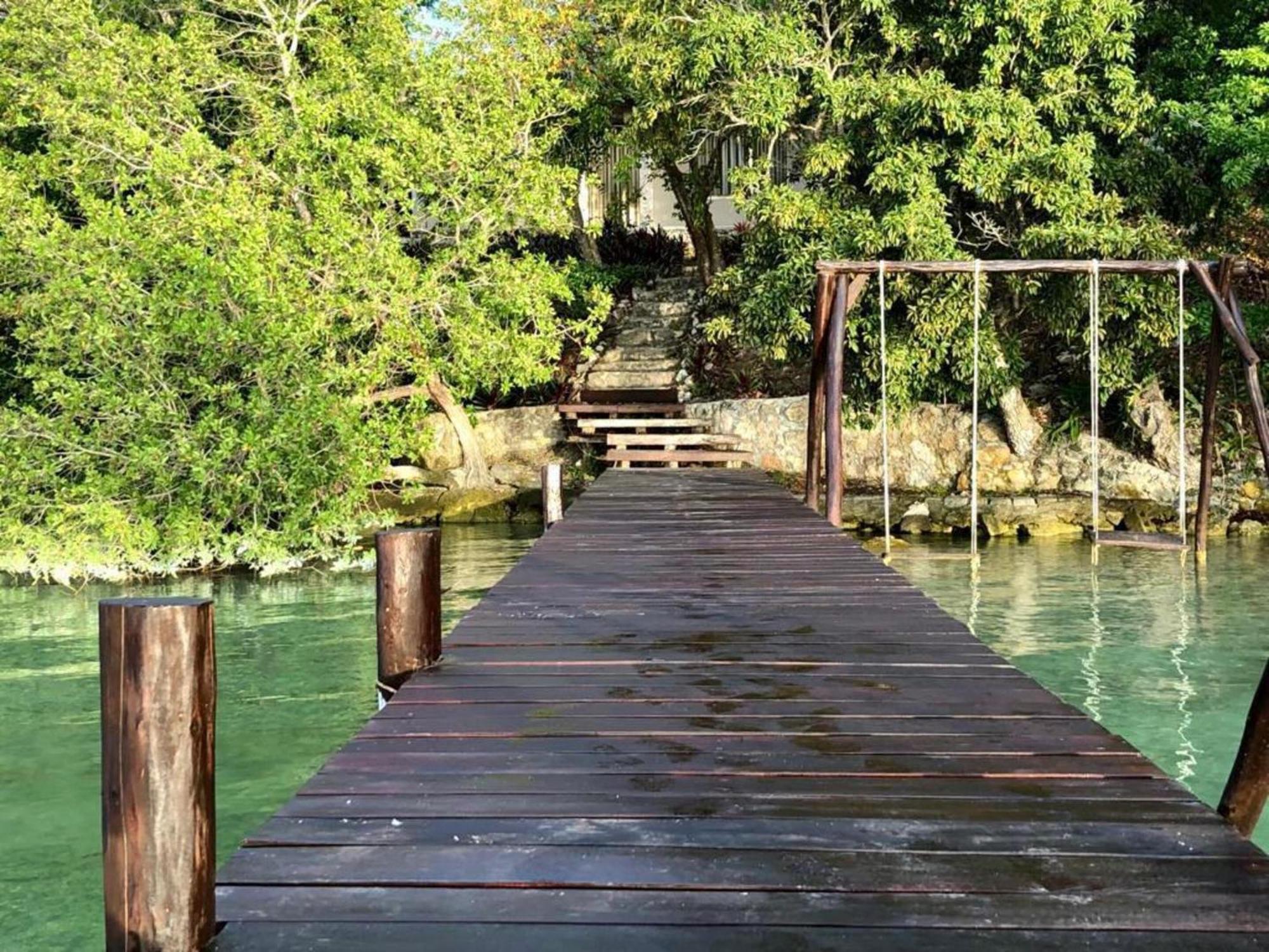 Cabaña Sofía Bacalar Exterior foto