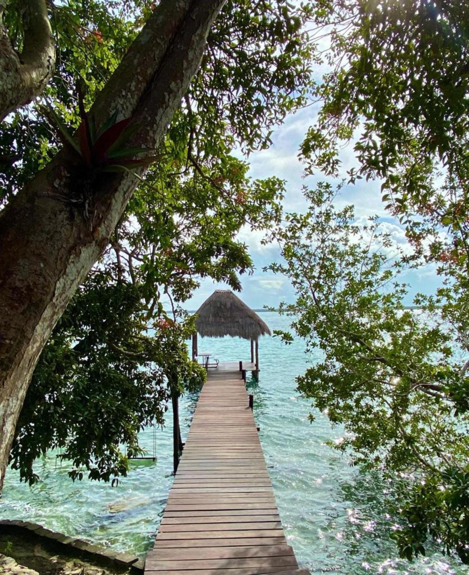 Cabaña Sofía Bacalar Exterior foto